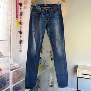 7 For All Mankind “the skinny” premium denim size 28